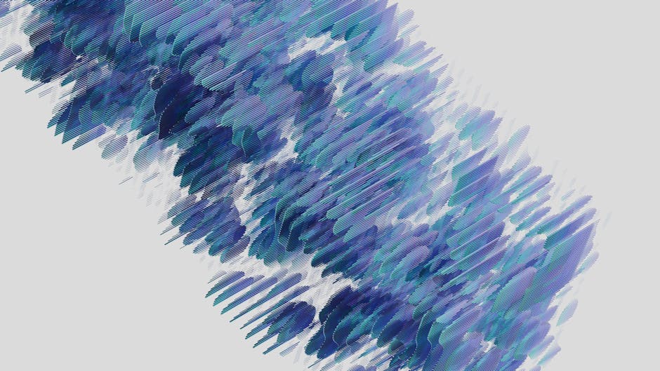 Abstract blue data texture